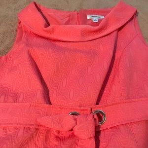 Dress Barn Coral Colored Dress...Beautiful!